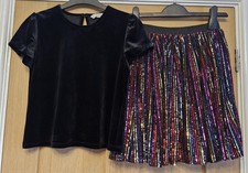 Next/Mango Girls Party Outfit