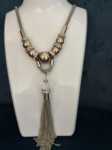 Silver tone with rose gold - m&s,