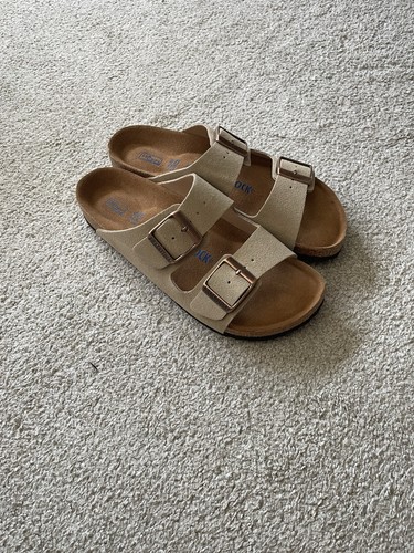 Birkenstock arizona beige faux - birkenstock,