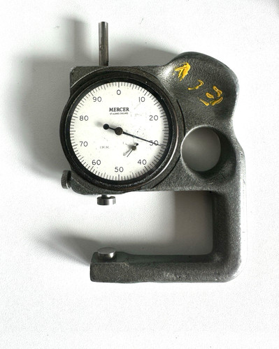 Mercer dial thickness gauge - thickness,