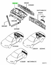 Panel, Rear Shelf For