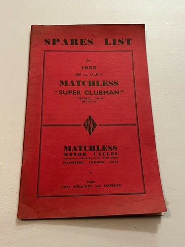 1955 matchless 500 super - 1955,