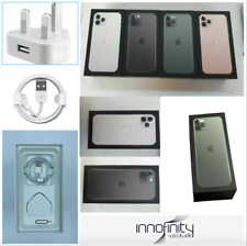Empty Box Only Apple iPhone 11 Pro Max All Colours 64GB With Cable, Plug And Pin