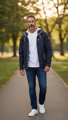 Superdry jacket blue size - superdry,