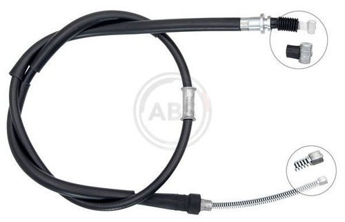 Rear left handbrake cable - left,
