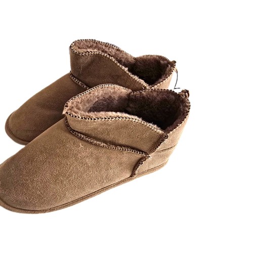 Taupe faux suede fur - faux,