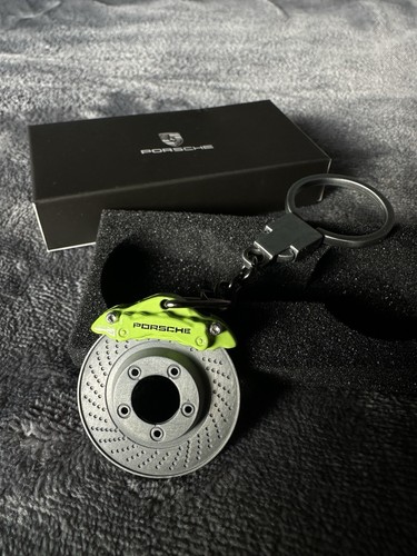 Porsche caliper keyring metal - porsche,