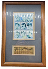 Elvis Presley 15th Anniversary Stamp Plaque 1992 Limited Edition Framed Collect