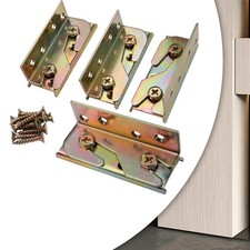 4 Pieces Bed Rail Brackets
