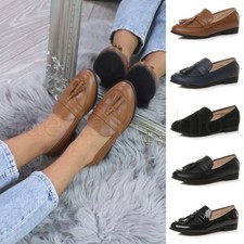 Womens ladies low heel smart