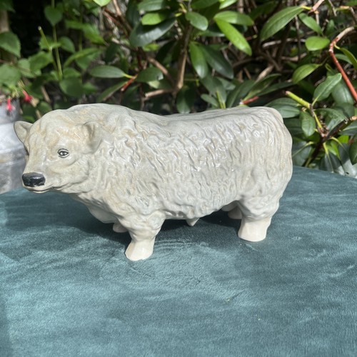 Vintage bull ornament - bull,
