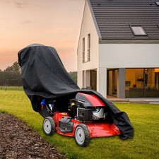 Large Waterproof Lawn Mower Cover Heavy Duty Push Mower UV Protector Universal