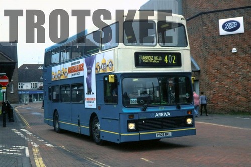 35mm slide arriva volvo - arriva,