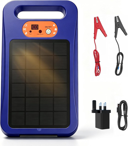 Solar electric fence energizer - solar,