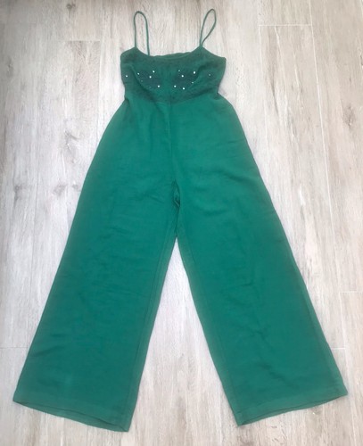 Zara jumpsuit green size - , small