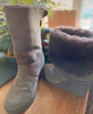Zippy brown Sheepskin 2in1 Boots  RRP £200  Size UK  hardly worn 