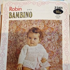 Robin 2361 Knitting Pattern