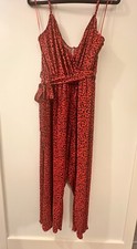Red & Black Leopard Print Jump