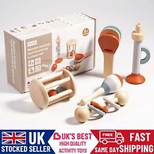 Wooden Teether Baby Musical