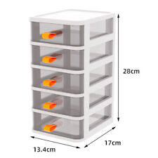 2/3/4/5 Tier Clear Drawers