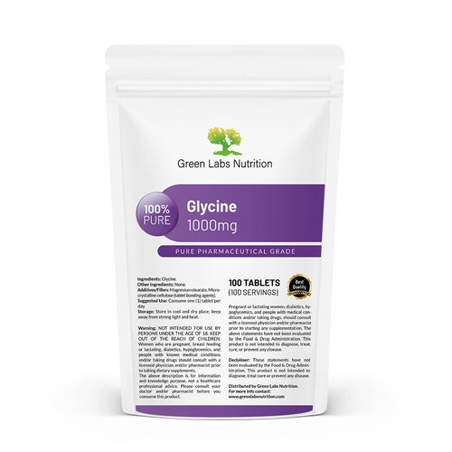 Glycine 1000 tablets - glycine,