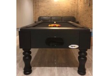 New Fox Matt Black Round Leg Slate Pool Table | 6ft Or 7ft |*HomePoolTables*
