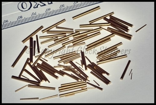 Brass taper pins for clocks - brass,