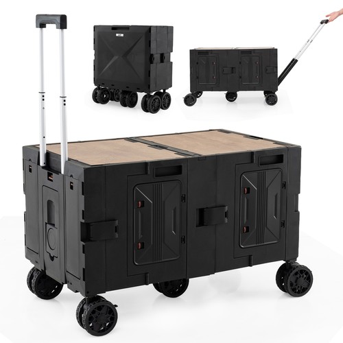 Foldable utility cart with - utility,