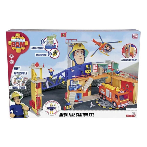 Fireman sam fire station xxl - sam,