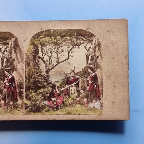 Victorian scotland stereoview - scotland,