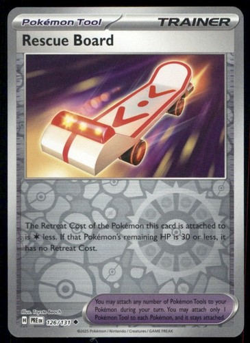 Rescue board reverse holo - reverse, 126