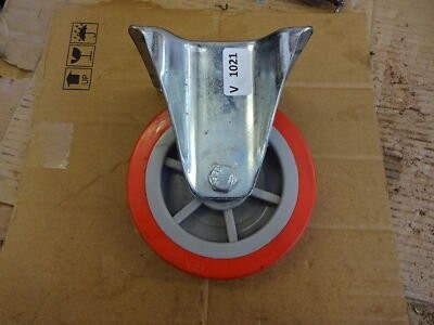 Castor trolley wheel fixed - , 6"