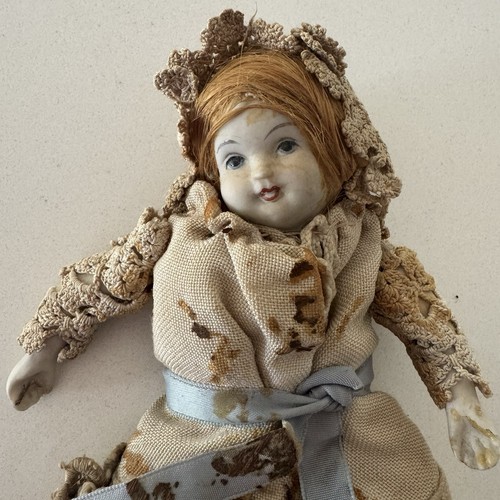 Antique bisque head - head, doll