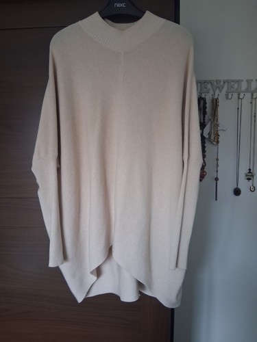 Cream winter white batwing - winter,