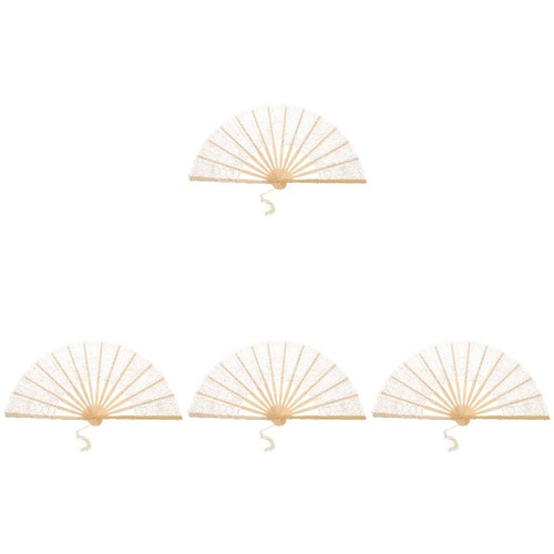 4pcs reusable wooden - 4pcs, lace