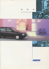 CAR BROCHURE - FIAT UNO - MAY 1993 (INCLUDES TURBO ie)
