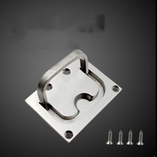Marine Boat Yacht Stainless Steel Flush Pull Locker Hatch Latch Lift Handle