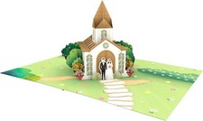Wedding Day Card -3D Pop Up