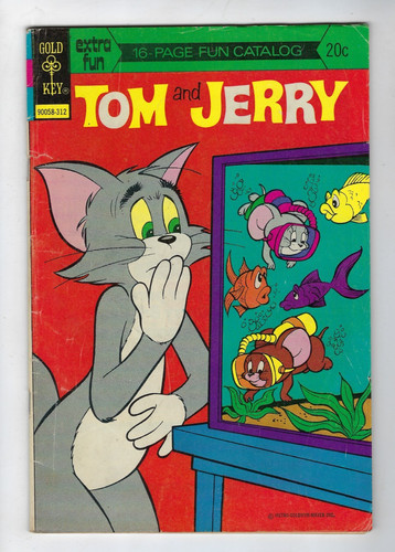 Tom jerry 277 gold key - &,