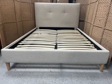 Marks & Spencer Tresco Fabric Bed, 5ft King, Pearl Grey, RRP455