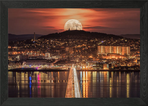 Dundee moonscape composite - moonscape,