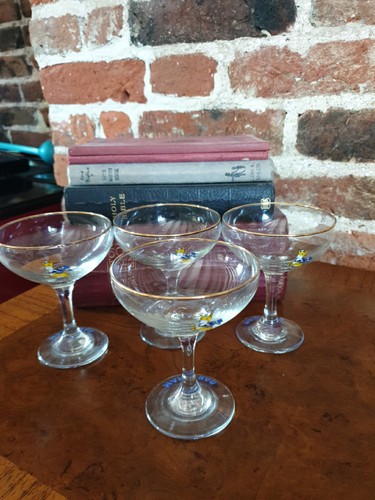 Vintage babycham glasses with - glasses,