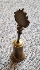Antique/Vintage Brass Table Crumber / Crumb Brush with Ornate Handle