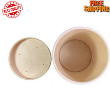 250 Sets Kraft Paper Food