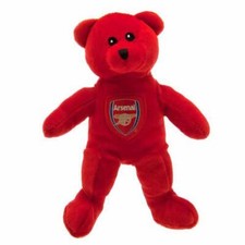 Arsenal FC Mini Soft Plush Toy Teddy Bear Mascot 20cm Tall Newborn Gift LFC AFC