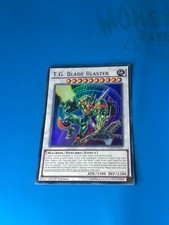 YUGIOH Super Rare T.G. Blade Blaster LC5D-EN215 1st Edition