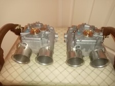 TWIN 55 DCOSP GENUINE WEBER CARBS (NEVER BEEN USED)