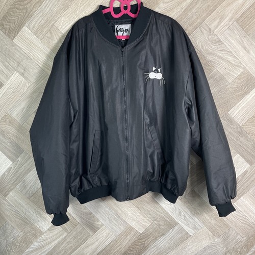 Vintage feline bomber jacket - feline,
