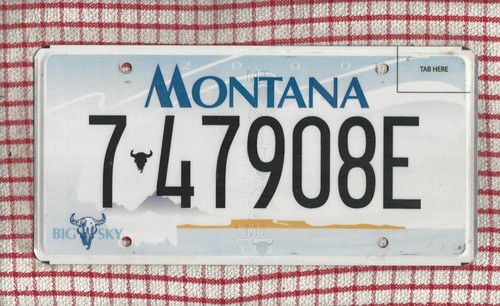 Montana american license - montana,