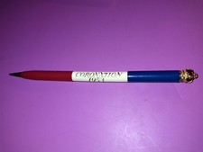 1953 Queen Elizabeth II Coronation Commemorative Pencil In Original Box Vintage